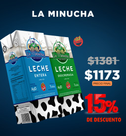 Tiendas Leches 15%